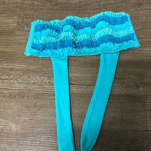 Victoria’s Secret Ruffle Bandeau Top